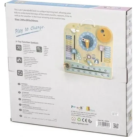 Viga 44056 PolarB Trækalender og ur