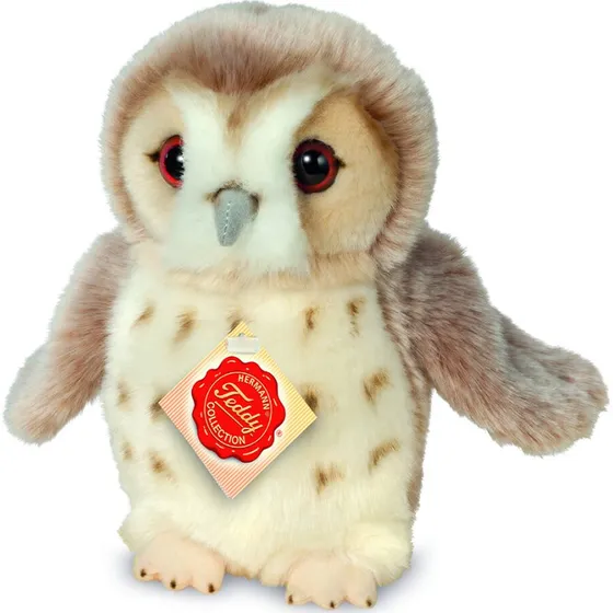 Teddy Hermann Ugle Bamse - Beige - 20 cm