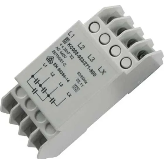 ALLNET Powerline Phasenkobler 3-faset 1–70 MHz DIN-skinne