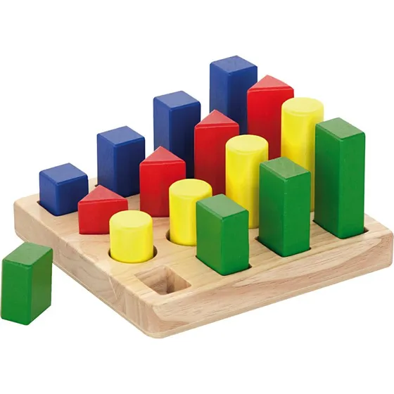 VIGA Putte- & Sorteringsbræt med former 22x18 cm