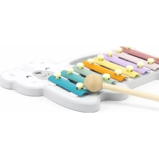 PolarB Xylofon Isbjørn – 8 toner, træramme