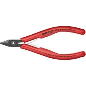 KNIPEX Elektronikskævbider 75 22 125 - 125 mm bruneret