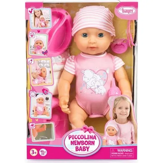 Bayer Piccolina Babydukke 40cm - Tissedukke 94071AA