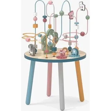 VIGA PolarB Aktivitetsbord i træ, multifarvet 38x38x65 cm