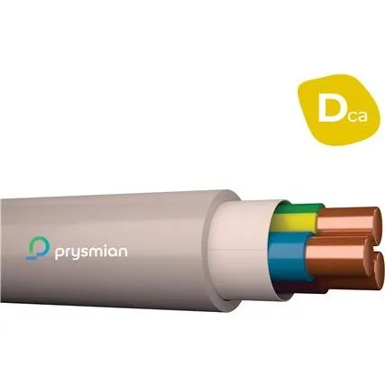 Slim Line D 3G2,5mm2 Installationskabel, 100m, DCA
