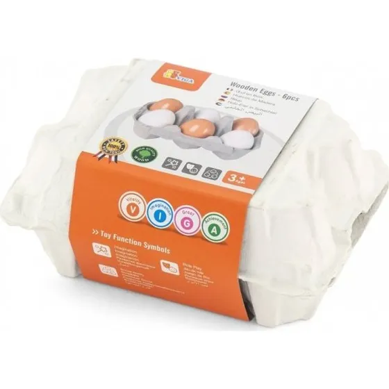 Viga 59228 Trææg, 6 stk. i papbakke