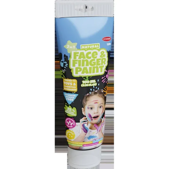 Boti Natural Face & Fingerpaint Tube - Sort 100ml