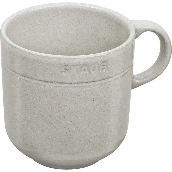 Staub Dining Line krus 350 ml, White Truffle