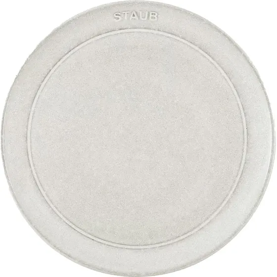 Staub Dining Line Tallerken 20 cm, White Truffle