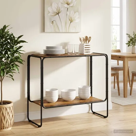 vidaXL Sideboard i gammelt træ, 93,5 x 38 x 75 cm