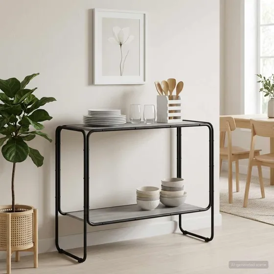 vidaXL Sideboard Grå Sonoma 93,5 x 38 x 75 cm