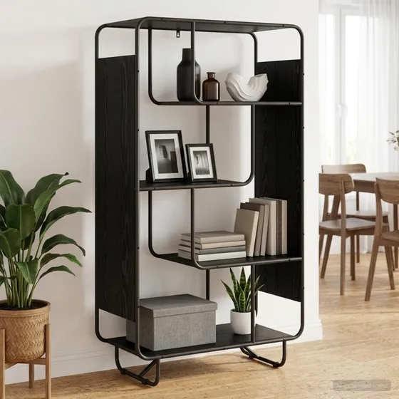 vidaXL Highboard Sort Eg 80 x 37,5 x 144 cm