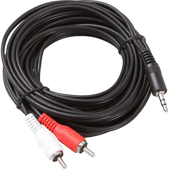 Goobay AUX 3,5 mm til stereo RCA-kabel 5 m