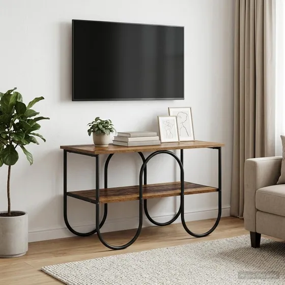 vidaXL TV-bord i gammelt træ, 80 x 40 x 50 cm