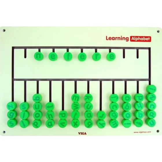 Viga 50674 Sensory Board – lær alfabetet
