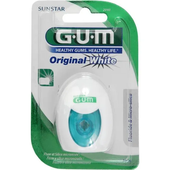 GUM Original White tandtråd 30 m