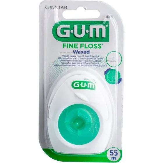 GUM Fine Floss vokset tandtråd 55 m