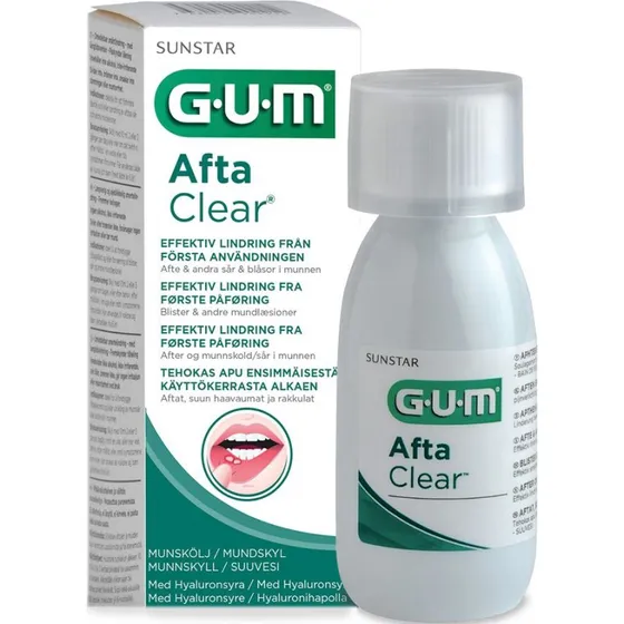 GUM AftaClear mundskyl 120 ml