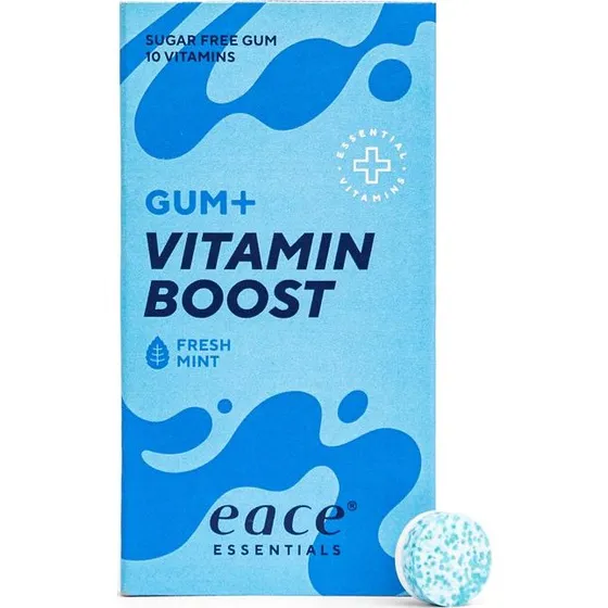 Eace Vitamin Gum Fresh Mint, 10 stk.