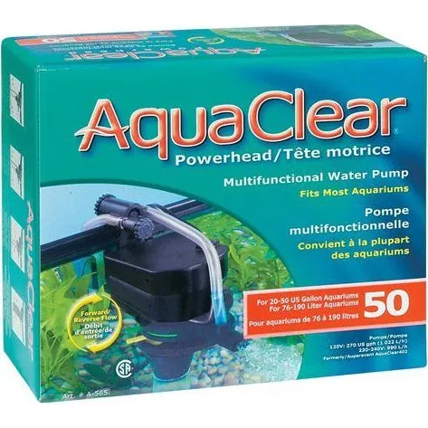 AquaClear 50 Powerhead – 990 l/t, justerbart flow