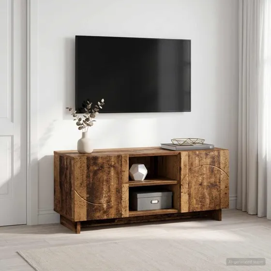 vidaXL TV-bord i gammelt træ, 90 x 34,5 x 40 cm