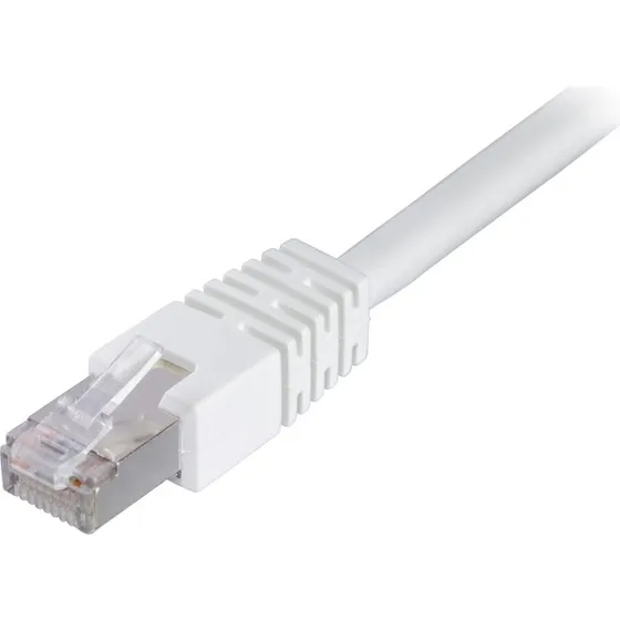 Deltaco Cat6 netværkskabel 5m – F/UTP, hvid