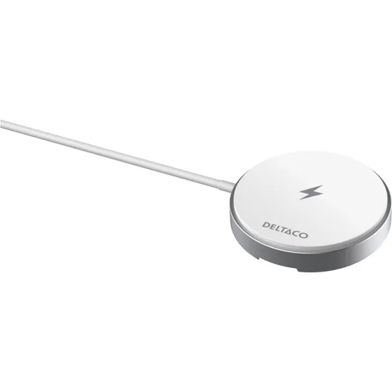 Deltaco QI-1042 trådløs magnetisk oplader 15W