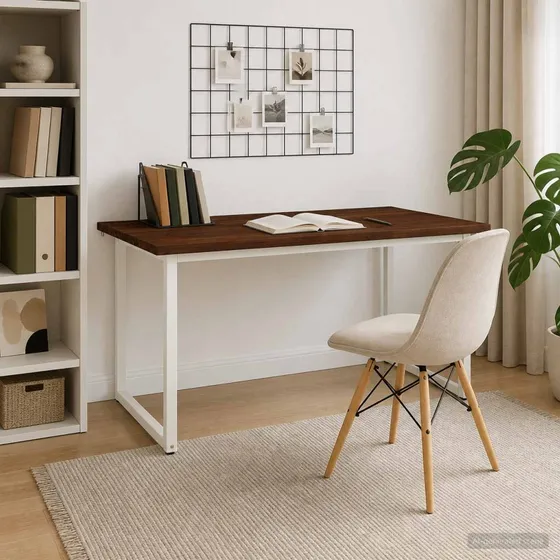 vidaXL Spisebord 160x70 cm i massivt akacietræ og stål