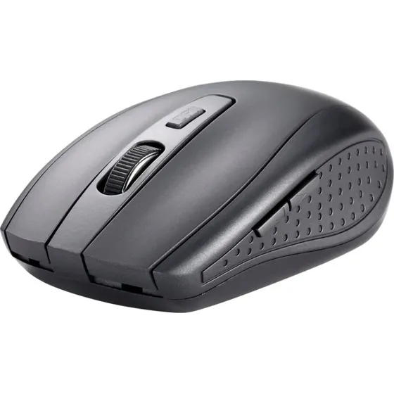 Deltaco Trådløs mus 6 knapper 1600 DPI – Sort