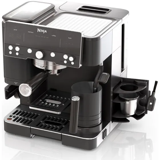 Ninja ES601 Premier 3-i-1 Espressomaskine, 1650W, Sort