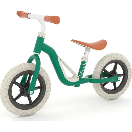 Chillafish Charlie 10" Letvægts-Balancecykel - Skovgrøn