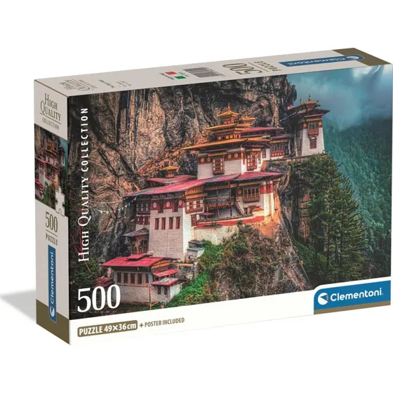 Clementoni HQC The Tiger's Nest 2026 Puslespil - 500 brikker