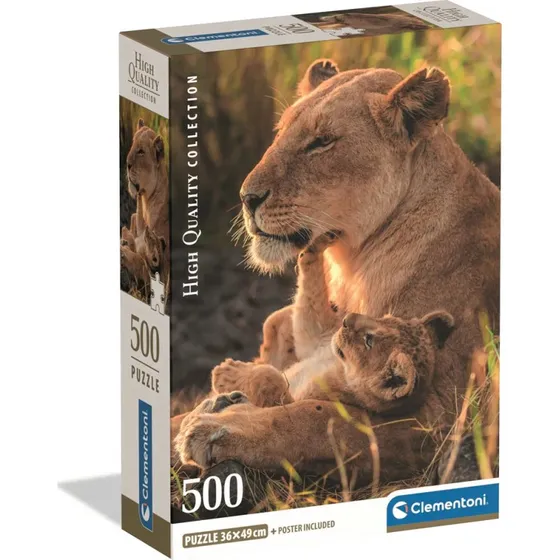 Clementoni HQC Feline Love 2026 Puslespil - 500 brikker