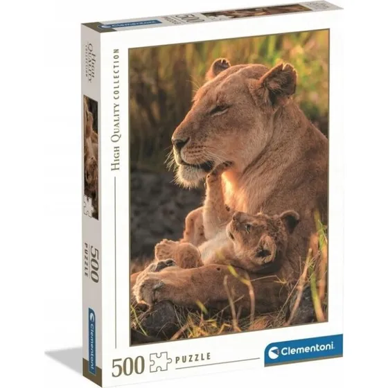 Clementoni HQC Feline Love Puslespil - 500 brikker