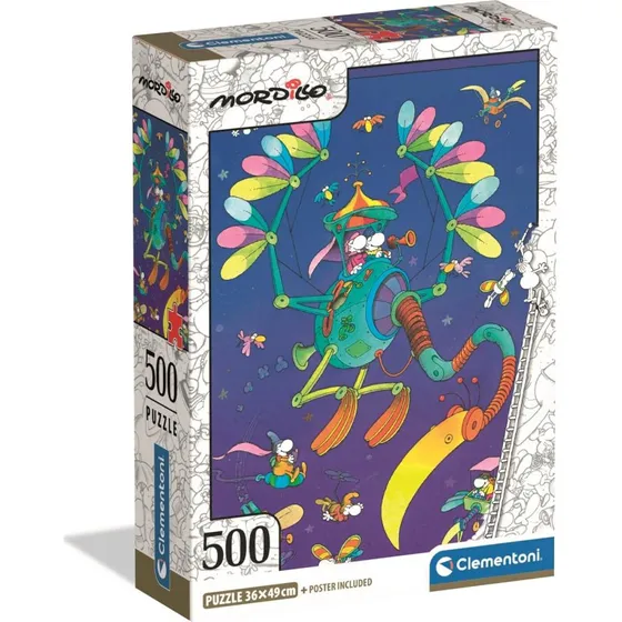 Clementoni Mordillo The Journey Puslespil - 500 brikker