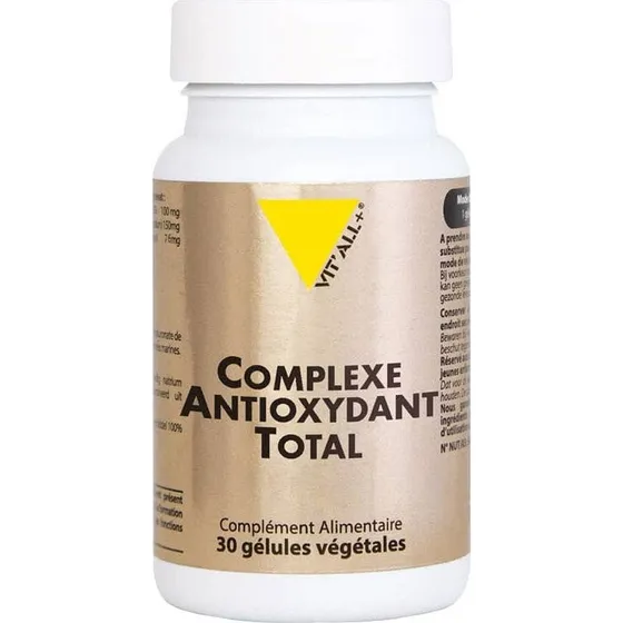 Vit'All+ Totalt antioxidantkompleks, 30 kapsler