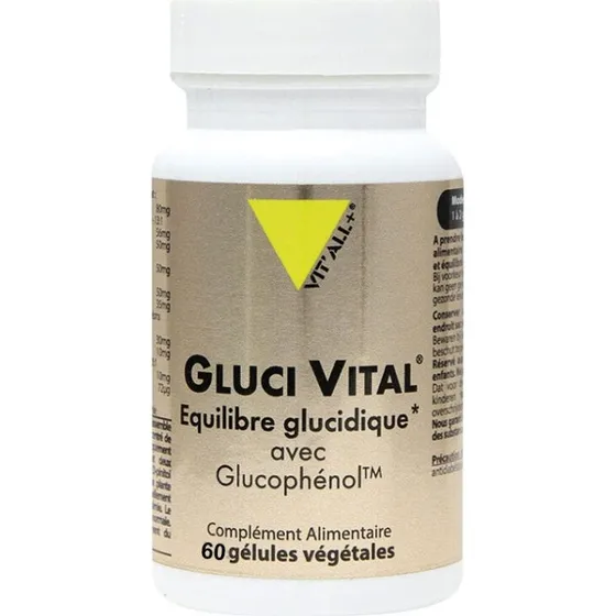 Vit'All+ Gluci Vital Glucose Balance - 60 kapsler