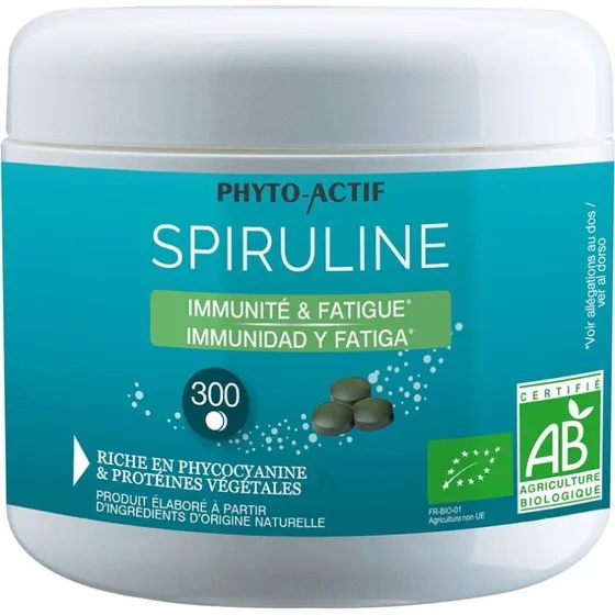 Phyto-Actif Spirulina Bio 300 tabletter