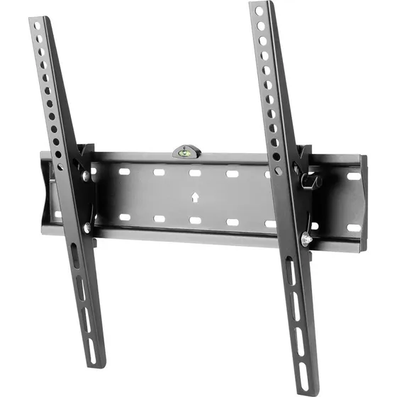 DELTACO Slim vægbeslag tilt 32–55" (40 kg) sort, VESA 200–400