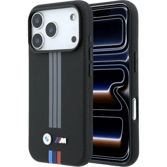 BMW M Quadrille Kevlar Anthracite MagSafe Case til iPhone 17/18 Pro