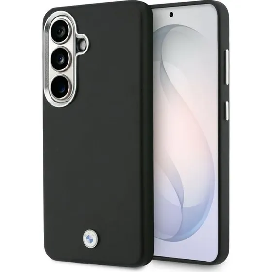 BMW Sign Metal Logo MagSafe Case til Samsung Galaxy S26+ - Sort