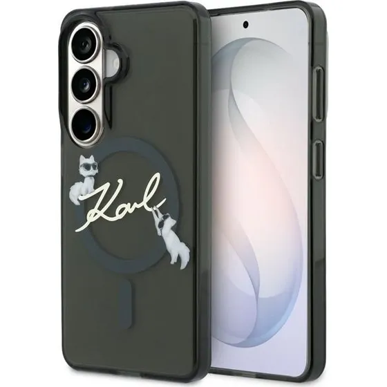 Karl Lagerfeld MagSafe Case til Samsung Galaxy S26 Plus - Sort