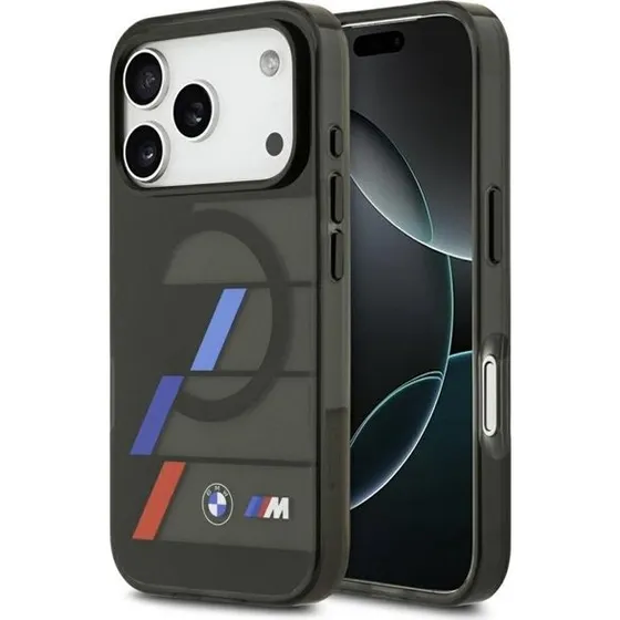 BMW M IML Metal Buttons MagSafe Case til iPhone 17 Pro - Sort