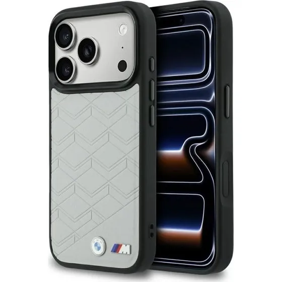 BMW M Shape Logo MagSafe Case til iPhone 17 Pro - Grå