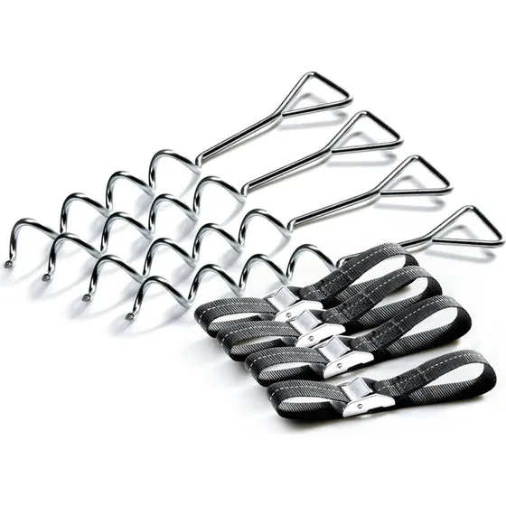 Salta stormankre til trampolin, 4 stk.