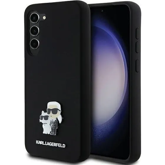 Karl Lagerfeld Silicone Karl & Choupette Case til Samsung S24+
