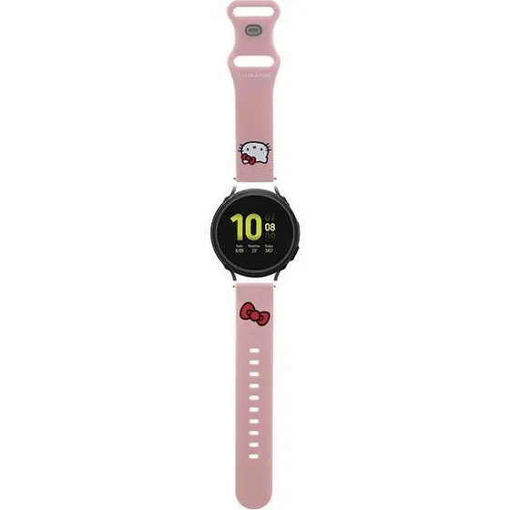 Hello Kitty Universal Silikone Urrem - 20mm - Pink