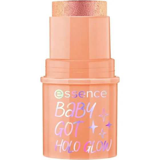 essence Baby Got Holo Glow Highlighter Stick 10 Holy Apricotly 5 g