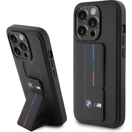 BMW Grip Hot Stamp cover til iPhone 15 Pro - Black
