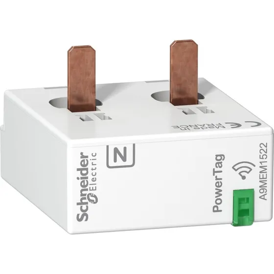 Schneider PowerTag Energimåler 1P+N 63A N i højre